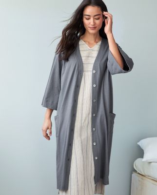 Organic Cotton Interlock Sleep Robe