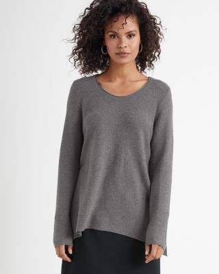 Eileen fisher organic cotton sweater best sale