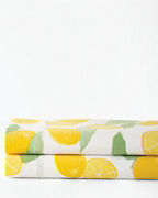 Lemons Organic-Cotton Percale Bedding