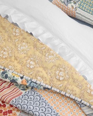 Camille Quilt and Sham | Garnet Hill
