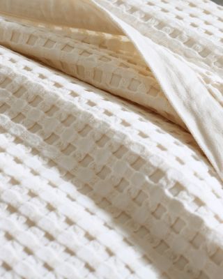 Natural Cotton Waffle Weave