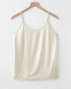EILEEN FISHER Sand-Washed Silk Charmeuse Camisole