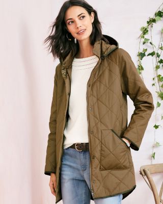 Quilted Cotton Coat 