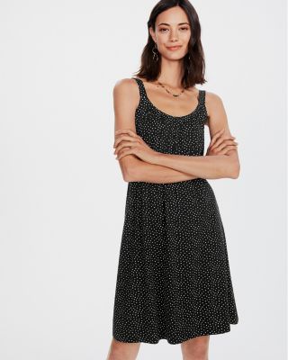 Gathered Knit Dress | Garnet Hill