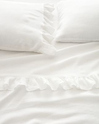 Linen Bedding, Relaxed Linen Sheets