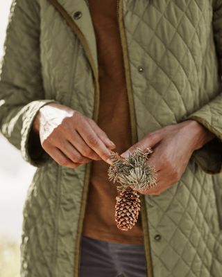 Essential Quilted Coat | Garnet Hill