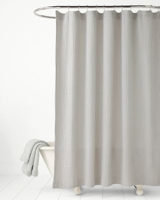Hill Chunky WaffleWeave Shower Curtain Hill