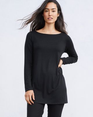 Eileen fisher tunic sales tops