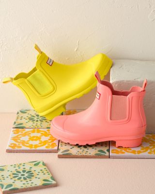 Hunter chelsea boots outlet yellow