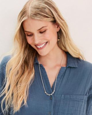Satomi Studio Lucky Loop Necklace | Garnet Hill