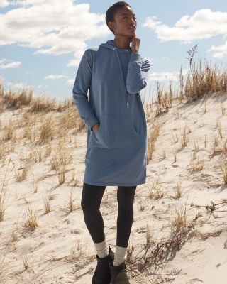 Hoodie dress sale with leggings