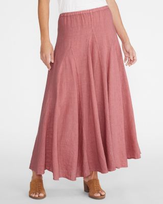 cp shades lily cotton maxi skirt