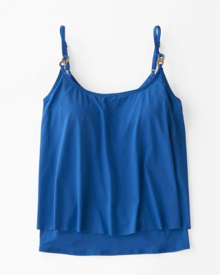 Michael Kors Double-Layer Tankini | Garnet Hill