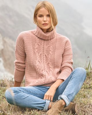 Recycled Cashmere Cozy Turtleneck