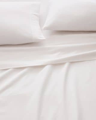Cozy Solid Organic-Cotton Flannel Sheets | Garnet Hill