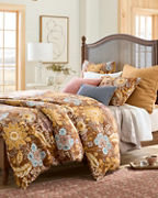 Victoria Relaxed-Linen Duvet Cover and Sham