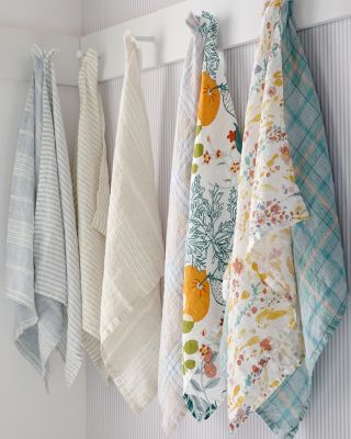 Linen Kitchen Towels | Garnet Hill