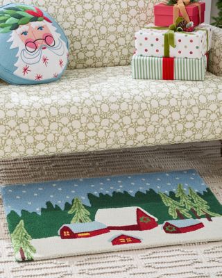 Hable Holiday Hooked Wool Rug | Garnet Hill