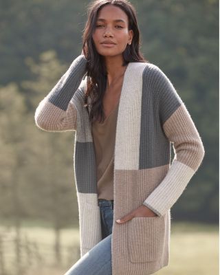 Garnet hill 2025 cashmere cardigan