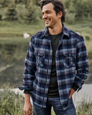 Merino wool outlet shirt jacket