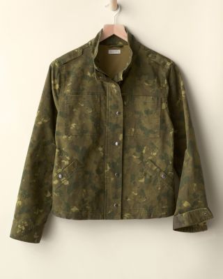 ジャケット・アウター ORGANICWOOLSURVIVALCLOTH UTILITY JACKET Organic-Cotton Utility Jacket | Garnet Hill