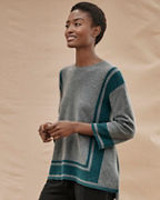 Recycled-Cashmere Striped Sweater