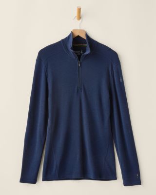 Men's Smartwool® Merino Quarter-Zip Pullover | Garnet Hill