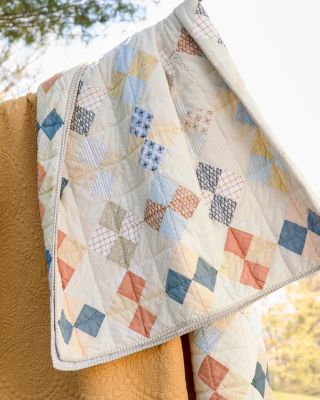 Homestead Pieced Quilt | Garnet Hill