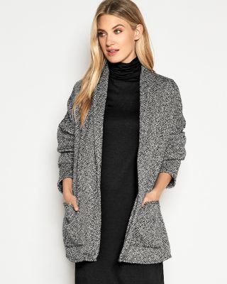 Eileen fisher shawl collar on sale jacket