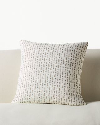 Artful Pattern Relaxed Linen Pillow Cover