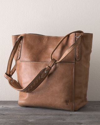 Frye reed 2025 leather hobo bag