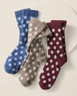 Cashmere Knee-High Socks | Garnet Hill