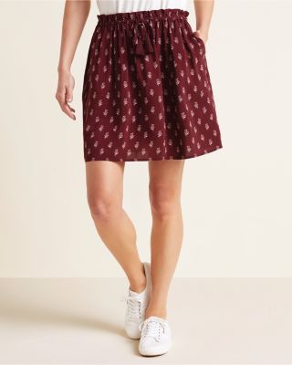 H&m patterned clearance paper bag skirt