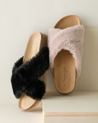 Fuzzy slip on online slides