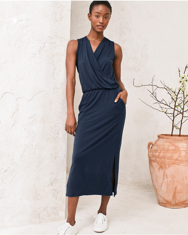 Everyday Knit Midi Dress | Garnet Hill