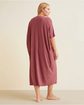 Oasis Knit Cocoon Gown | Garnet Hill
