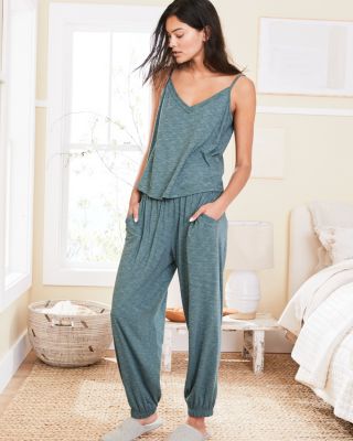 Oasis Gathered Knit Pajama Pants