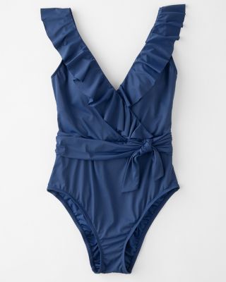 Bleu by Rod Beattie Rufflicious Ruffle Surplice Mio Swimsuit | Garnet Hill
