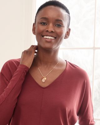 Zuri Comfort Knit Top | Garnet Hill