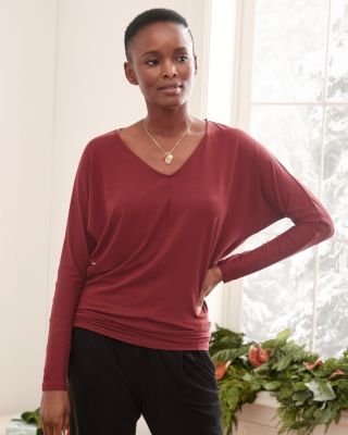 Zuri Comfort Knit Top | Garnet Hill