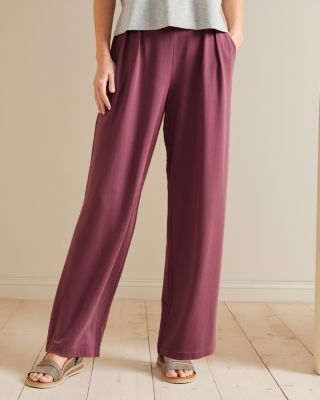 TENCEL™ Lyocell High Rise Pull-On Pants with Washwell