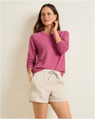 Washable Cashmere Crewneck Sweater