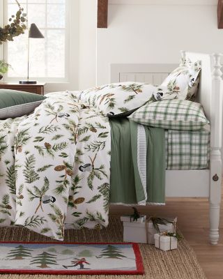 Plaid Cozy Organic-Cotton Flannel Sheets | Garnet Hill