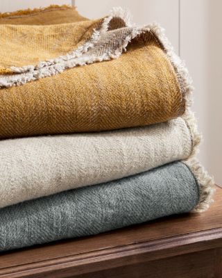 Linen blankets on sale