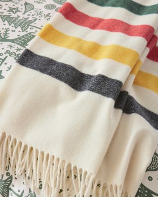 Pendleton sold Striped Wool Throw Blanket 68 x 50