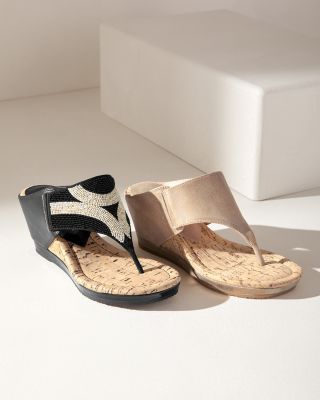 Donald pliner sale wedge sandals