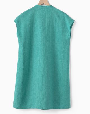 a line dress for women casual Women's Elegant Striped Cotton A-Line Dress – Summer Casual – The Classy  Clothing