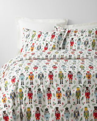 Nostalgic Nutcracker OrganicCotton Flannel Sham Hill
