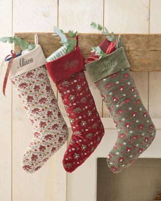 Embroidered stocking deals