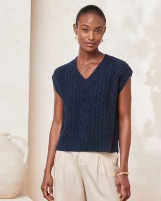 Cashmere Layering V-Neck Sweater, All Clothing Sale